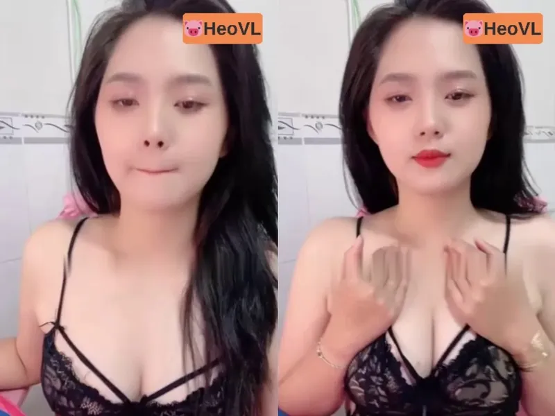 Ghệ răng khểnh khoe thằng nhỏ tròn trắng